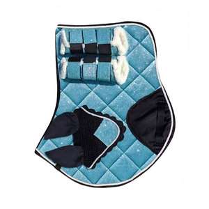 Tapis de selle personnalisables en acier inoxydable pour chevaux, réutilisables, confortables, équipement d'équitation, doublure en tissu scintillant, durables, équestres - Product Image 4