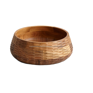 Cuencos de colores Lite para servir, utensilios de cocina para interiores, diseño de ensaladas, pulido y diseño personalizado disponible - Product Image 4