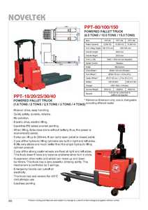 Chariot élévateur à palettes électrique à contrepoids (capacité 2 tonnes, levée 55 mm) avec système AC avancé et batterie lithium-ion - Product Image 6