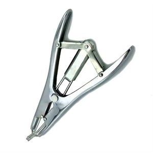Pince applicatrice d'anneaux vétérinaires robuste avec mâchoires de précision et poignée ergonomique en acier inoxydable - Product Image 1