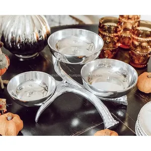 Bol en métal écologique ZE-3363Z, style vintage rond, Zahid Exports, mariage - Product Image 2