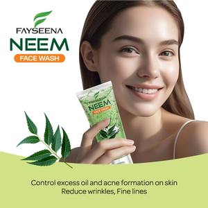 Limpiador Facial Herbal de Neem para el Acné y las Espinillas, Limpiador Facial Antibacteriano para Piel Grasa y Sensible, Disponible al Mejor Precio - Product Image 3