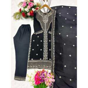 Ensemble haut et dupatta pour femmes, magnifique pour les fêtes - Product Image 5