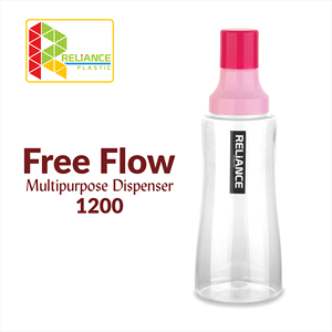 ขวดสเปรย์อเนกประสงค์ Reliance Plastic Free Flow ขนาด 1200 มล. ใช้ซ้ำได้ ปลอดภัยสำหรับเครื่องล้างจาน - Product Image 1