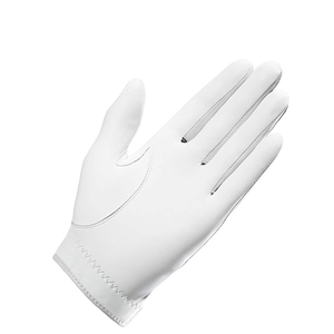Gants de golf en cuir véritable, couleur blanche, doux, respirants, anti-humidité, imperméables, avec poignées antidérapantes, gants de golf souples pour le sport - Product Image 4
