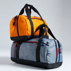 Wholesale Genuine Leather Duffle Bags Unisex 2026 Promotional Duffel Bag With Shoe Compartment Leather Duffel Bags - Product Image 6