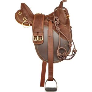 Sillín de Cuero Genuino de Búfalo y Vaca, Color Marrón, Calidad Premium, con Logotipo Personalizado Impreso, Bajo MOQ, En Stock - Product Image 4