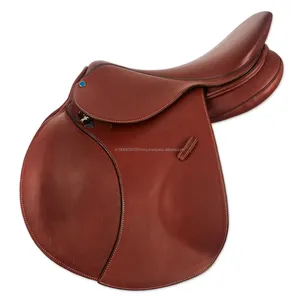 Silla de Montar Inglesa de Alto Rendimiento, Equipo Ecuestre de Cuero Premium para Entrenamiento y Competición - Product Image 1