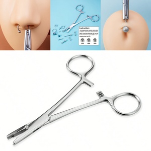 Pince de Précision pour Piercing Corporel Professionnel (Nez, Oreille, Lèvre, Langue, Nombril) – Équipement de Haute Précision Approuvé ISO - Product Image 6