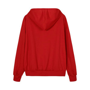Sweat-shirt à capuche tendance avec strass, confortable, toucher coton, style streetwear pour le quotidien - Product Image 2