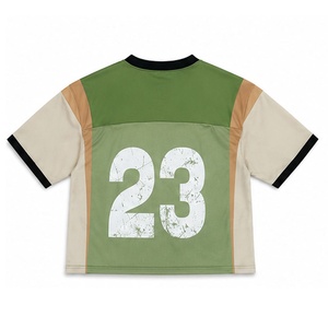 เสื้อเจอร์ซีย์แฟนอเมริกันฟุตบอลผ้าโพลีเอสเตอร์ตาข่ายน้ำหนักเบา ระบายอากาศได้ดี สำหรับผู้ใหญ่ ผู้ชาย ไซส์พลัส ปรับแต่งได้ แห้งเร็ว ต้านเชื้อแบคทีเรีย - Product Image 2