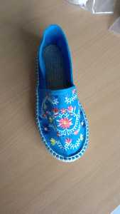 New Comfortable Men's Espadrilles for Women Breathable Canvas Slip on Flats <b>Shoes</b> Export From BD - Product Image 4