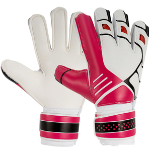Football Goalkeeper Gloves Full <b>Finger</b> PU Leather Non Slip Breathable Adjustable Wrist <b>Strap</b> Hook Loop Closure Unisex Silicone - Product Image 3