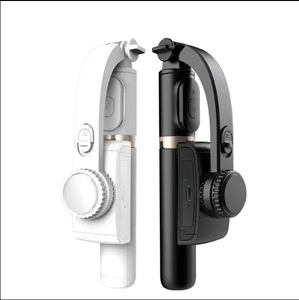 Stabilisateur de cardan Q08 à rotation 360° pour téléphone, perche à selfie avec trépied dissimulé, cardan vidéo mobile mono-axe pour TikTok - Product Image 6