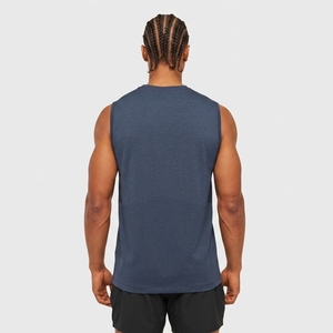 High Quality Fitness Bodybuilding Undershirt Gym tank Tops <b>Men</b> <b>Singlet</b> <b>Men</b> Cotton Vests - Product Image 3