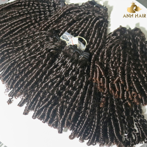 Extensiones de Cabello Humano Virgen Vietnamita Natural Negro Funmi Curl, Rizado y Voluminoso, Doble Trama, Venta al por Mayor - Product Image 3