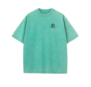 เสื้อยืดโอเวอร์ไซส์สำหรับผู้ชายสำหรับฤดูร้อนเสื้อยืดผ้าฝ้าย100% สั่งทำพิมพ์ลายได้เสื้อยืดผ้าฝ้ายทรงบ็อกซี่ฟิตเนสจากผู้ผลิต100% - Product Image 1