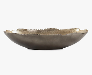Nouveaux bols de service en métal écologiques, modernes et personnalisables avec finition dorée pour la maison et la vaisselle de table de mariage - Product Image 4