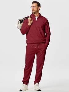 Nuevo Chándal Deportivo Personalizado para Hombre, Estilo Vintage, con Capucha y Bordado, 100% Algodón, Tejido de Punto de Secado Rápido, Servicio OEM - Product Image 3