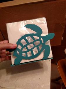 Porta Servilletas de Tortuga Marina Hecho a Mano, Perfecto para la Cocina, Mesa de Comedor, Hogar Costero o Decoración con Temática Náutica, Venta al por Mayor desde India - Product Image 4