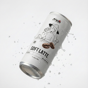 Boisson au café 100% pur, marque privée, mélange de café premium, lait crémeux, OEM/ODM, latte doux en conserve 190ml - Product Image 1