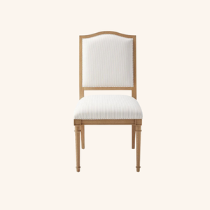 Chaise de salle à manger moderne en bois avec siège rembourré – Mobilier de salle à manger de style scandinave - Product Image 2