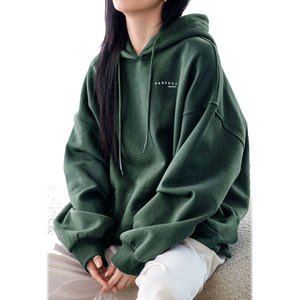 Sudadera de cuello redondo extragrande 100% algodón para mujer, transpirable, antiencogimiento, para invierno, otoño, para damas y niñas - Product Image 5