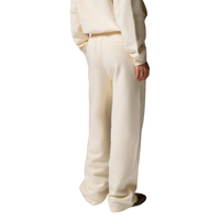 Ensemble de survêtement à capuche pour femme, sweat-shirt oversize, pantalon à jambe droite, taille à cordon, tenue décontractée en deux pièces, style streetwear