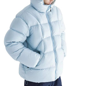 Abrigo Acolchado con Capucha - Parka de Invierno Aislante hasta la Rodilla Estilo Urbano - Chaqueta Térmica de Cuerpo Completo - Product Image 2