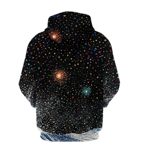 Sudadera navideña personalizada al por mayor, conjunto familiar a juego con estampado de Papá Noel, sudadera polar para padres e hijos, proveedor de pedidos al por mayor - Product Image 3
