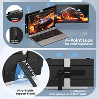 Venta al por Mayor de Fábrica: Extensor de Pantalla Doble para Laptop S8 de 14 Pulgadas, 1080p FHD, Conexión Directa Tipo-C, Compatible con MAC, PC, PS5, Compatible con OEM/ODM