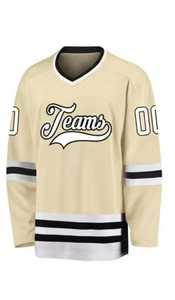 Tenues de hockey sur glace personnalisées pour équipe, tissu lourd, coutures renforcées, vêtements de hockey antibactériens performants - Product Image 2