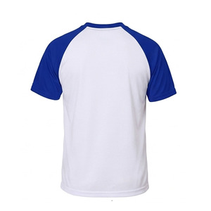 T-shirt raglan personnalisé pour homme, tee-shirt de baseball bicolore à manches courtes, logo personnalisé, t-shirts d'équipe - Product Image 5