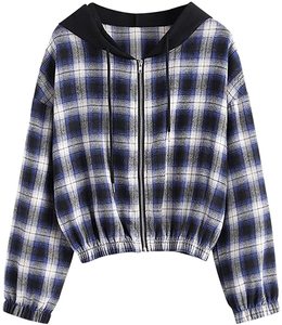 <b>Black</b> Knitted Cut Cropped Hoodie Women 3D Embroidery Sweatshirt Streetwear Fashion Custom Logo Winter - Product Image 1