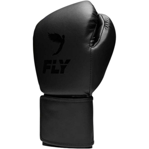 ถุงมือชกมวยรุ่นล่าสุด ดีไซน์ Fly สีขาวดำ สายรัดแบบสปาร์ริง คุณภาพพรีเมียม หนังวัวแท้ สำหรับมืออาชีพ - Product Image 2