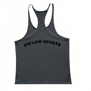 Wholesale Outwork <b>Singlet</b> Men's Sport tank Top Fitness Cotton Gym Plain tank Top for Men - Product Image 1