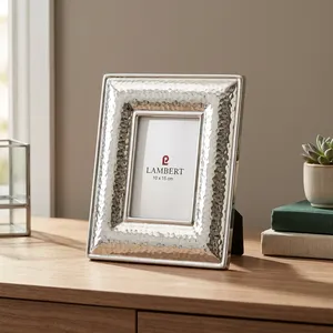 Handmade Agate Quartz Marble Photo <b>Frame</b> Luxury Rectangular Tabletop Picture Display Modern Home Office Decorative Gift Premium - Product Image 2