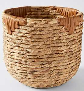 Handmade Rattan <b>Basket</b> Natural Woven Storage Organizer for Home Decor <b>Laundry</b> Living Room Wholesale Supply Made in Vietnam - Product Image 6