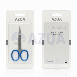 Tijeras para Uñas y Cutículas de Acero Inoxidable al por Mayor, con Hoja Curva de Precisión para Manicura, Pedicura y Cuidado Personal - Product Image 4