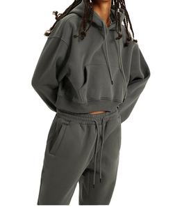 เสื้อมีฮู้ดและเสื้อสเวตเตอร์สำหรับผู้หญิงงานปักกลางแจ้งมีน้ำหนักมากร้อยเปอร์เซ็นต์ออกแบบได้ตามที่ต้องการ - Product Image 5