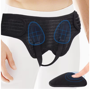 Shorts de compression noirs respirants pour hommes avec protection de la zone inguinale pour l'entraînement de boxe, protection inguinale pour la boxe, protection inguinale pour le kickboxing - Product Image 5