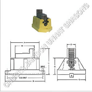 Plaques de face réversibles de qualité industrielle, mâchoires robustes, construction en acier haute résistance - Product Image 5