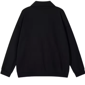 ชุด 2 ชิ้น เสื้อสเวตเชิ้ตแขนยาวแฟชั่นลำลองอเนกประสงค์สำหรับผู้ชาย สีพื้น เหมาะสำหรับฤดูใบไม้ผลิและฤดูร้อน คุณภาพสูง - Product Image 3