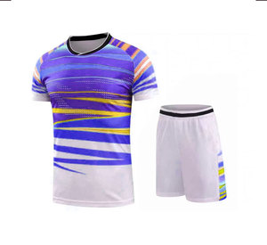 Premium Quality Eco Friendly Quick Dry Men <b>Tennis</b> Dress Short Sleeve Custom Front Soft Fabric Fitness Sports Wear <b>Tennis</b> Uniform - Product Image 3