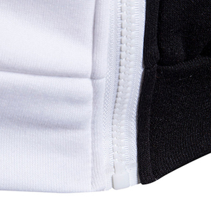 Fabricant de sweats à capuche personnalisés avec fermeture éclair intégrale et logo, sweats à capuche zippés pour hommes/sweats à capuche zippés basiques en coton mélangé - Product Image 5