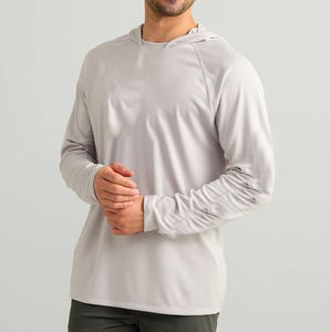 Hoodie de pêche pour hommes tendance, fournisseur en gros, nouveau design, protection solaire, respirant, séchage rapide, manches longues - Product Image 1