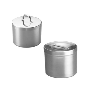 Boîte de rangement pour pansements avec bouton, instruments chirurgicaux, approuvés CE & ISO 2015, Classe II, Modèle F15-273 - Product Image 1