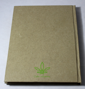Cuaderno de cáñamo de tapa dura con estampado frontal de pintura antigua, papel de fibra de cáñamo natural para estudiantes, venta al por mayor - Product Image 4