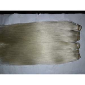 Extensions de cheveux humains de qualité supérieure, cheveux vierges indiens, 10 à 34 pouces, couleur claire - Product Image 3