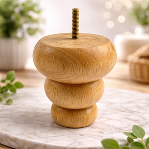 Short Wooden <b>Sofa</b> Legs Replacement Furniture Feet Natural Wood Cabinet Table Chair Legs Bulk Supply - Product Image 3